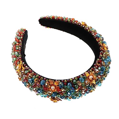 TOVINANNA Blumen-stirnband Haarband Mit Strass-kristallperlen Für Damen Ideal Für Besondere Anlässe TOVINANNA Blumen-stirnband Haarband Mit Strass-kristallperlen Für Damen Ideal Für Besondere Anlässe von TOVINANNA