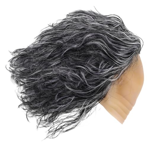 TOVINANNA Bald Man Perücke Für Erwachsene Cosplay Zubehör Für Halloween Und Maskeraden Vielseitige Glatze Für Kostümpartys Und Rollenspiele von TOVINANNA