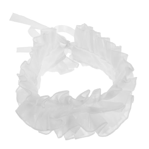 TOVINANNA Fake Kragen Abnehmbar Für Damen Tüll-rüschenkragen Als Modisches Accessoire Netz-kragen Für Kleidung Und Hemden Kostümkragen Für Cosplay Und Fotoshootings von TOVINANNA