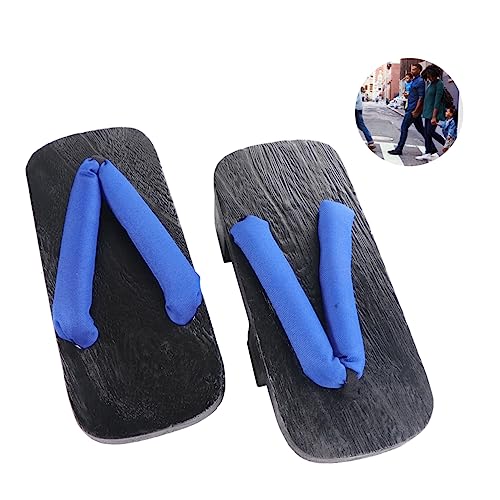 TOVINANNA Platform Sandalen Holzclogs Unisex Sommer Slippers Casual Slip Schuhe Komfortabel Outdoor Geeignet von TOVINANNA