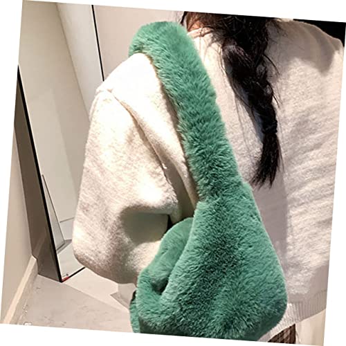 TOVINANNA Plüsch-umhängetasche Für Damen Einzel-schultertasche Aus Polyester Handtasche Für Frauen Zum Einkaufen Und Reisen Organizer Für Handy Und Schlüssel von TOVINANNA