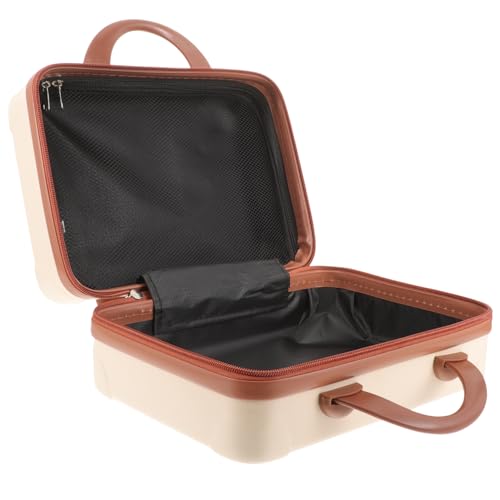 TOVINANNA Portable Kosmetiktasche Im Macaron-Stil Handgepäck Reise Make-up Koffer Für Damen Leicht Und Praktisch Für Organisation Von Kosmetik Schmuck Und Mehr Für Reisen von TOVINANNA