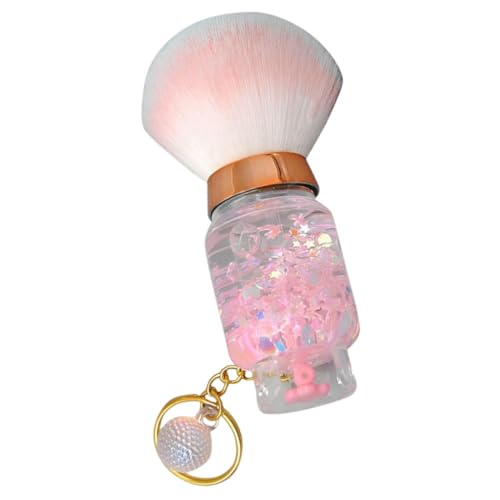 TOVINANNA Portable Loose Powder Brush für Damen Präziser Blush und Highlighter Pinsel mit Weichen Borsten für Reisen und Vielseitige Make Up Anwendungen Rosa Design TOVINANNA Portable Loose Powder Brush für Damen Präziser Blush und Highlighter Pinsel mit Weichen Borsten für Reisen und Vielseitige Make Up Anwendungen Rosa Design von TOVINANNA
