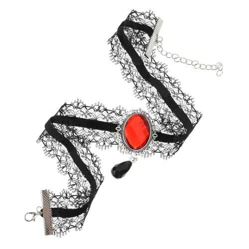 TOVINANNA Punk Style Kette Verstellbarer Spitzen choker Modisch Leichtes Material Gothik Accessoire Für Party Alltag TOVINANNA Punk Style Kette Verstellbarer Spitzen choker Modisch Leichtes Material Gothik Accessoire Für Party Alltag von TOVINANNA