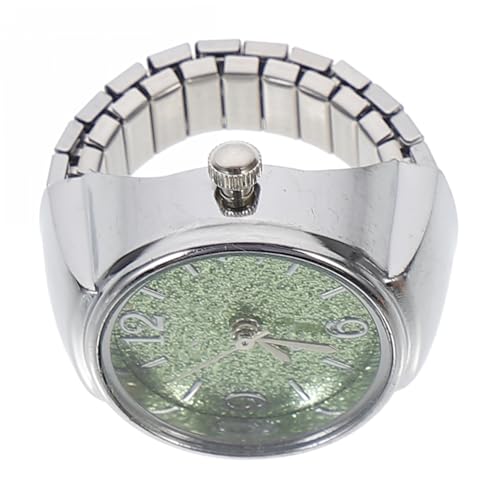 TOVINANNA Digitale Fingerringuhr für Damen und Herren Elastische Quarz Ziffern Ringuhr Festival Praktische Zeitmessung Kreatives Design Zinklegierung von TOVINANNA