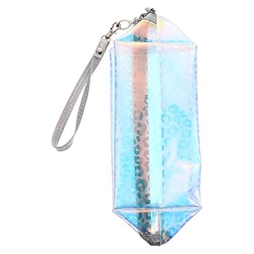 TOVINANNA Kosmetiktasche Für Damen Tragbare wasserdichte Make-up Tasche Aus PVC Im Leopardendesign Kleine Wasch Und Toilettentasche Für Reisen Für Lippenstift Und Persönliche von TOVINANNA