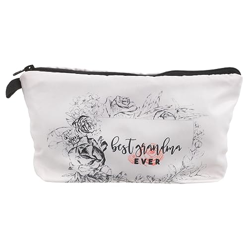 TOVINANNA Reißverschlusstasche Aus Polyester Kleine Kosmetiktasche Mit Reißverschluss Reise-Make-up-Tasche Organizer-Tasche Für Damen Tragbare Aufbewahrungstasche Für Kosmetik Schmuck von TOVINANNA