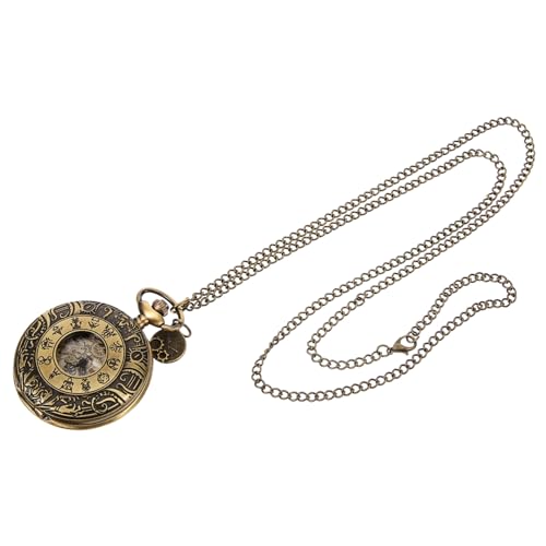 TOVINANNA Vintage Taschenuhr für Damen und Herren Mechanische Retro Taschenuhr Tragbare Digitale Uhr Antikes Design Geschenkidee für Weihnachten von TOVINANNA