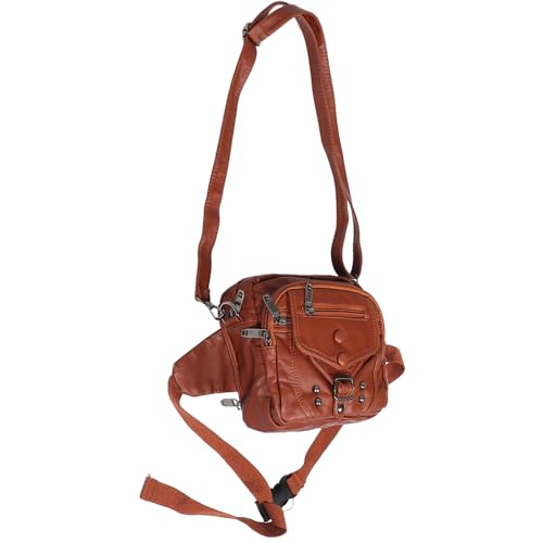 TOVINANNA Retro Umhängetasche Damen Große Kapazität Schultertasche mit Mehreren Fächern Vielseitig für Arbeit und Reisen Stilvolles Design Braun TOVINANNA Retro Umhängetasche Damen Große Kapazität Schultertasche mit Mehreren Fächern Vielseitig für Arbeit und Reisen Stilvolles Design Braun von TOVINANNA