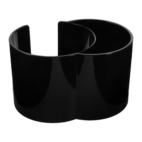 TOVINANNA Runder Wattepadhalter Mit Zwei Löchern Gesichtspads Organizer Für Reinigungs Und Make-up-pads Aufbewahrungsbox Aus Robustem Praktisch Für Badezimmer Oder Schreibtisch Vielseitig von TOVINANNA