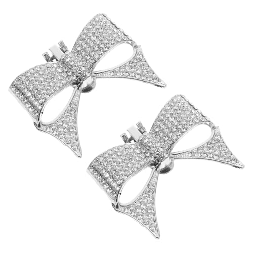 TOVINANNA Schleifenförmiges Ornament Schuhdekor Modisches Schuhzubehör Legierung Abnehmbare Schuhcharms für Hochzeiten und Partys Deko für Damen Schuhaccessoire TOVINANNA Schleifenförmiges Ornament Schuhdekor Modisches Schuhzubehör Legierung Abnehmbare Schuhcharms für Hochzeiten und Partys Deko für Damen Schuhaccessoire von TOVINANNA