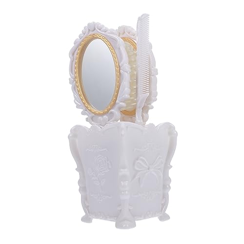 TOVINANNA Schminkset – Spiegel- Und Kamm-set – Statische Haarkämme Für Frauen Und Männer – Perfektes Für Familie Und Freunde von TOVINANNA