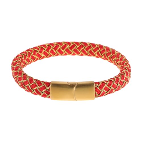 TOVINANNA Schnurarmband für Männer und Frauen Handgewebtes Strapazierfähiges Armband mit Symbolischer Bedeutung für Glück und Schutz Elegantes Design für von TOVINANNA