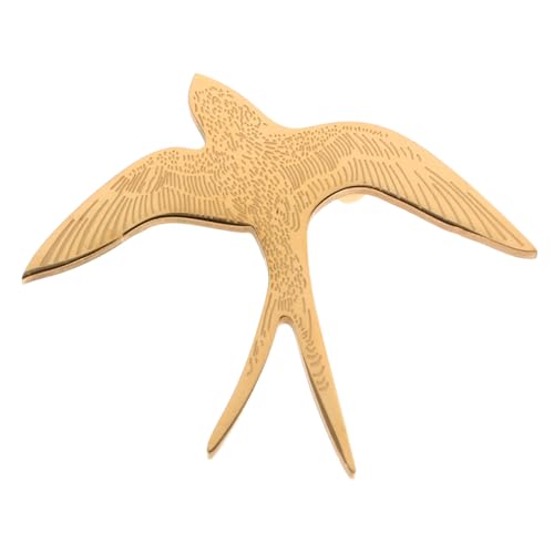 TOVINANNA Schwalbenbrosche Aus Metall Für Damen Anstecknadel Mit Vogelmotiv Für Kleider Mäntel Schals Einzigartiger Schmuck Für Alltag Und Besondere Anlässe von TOVINANNA