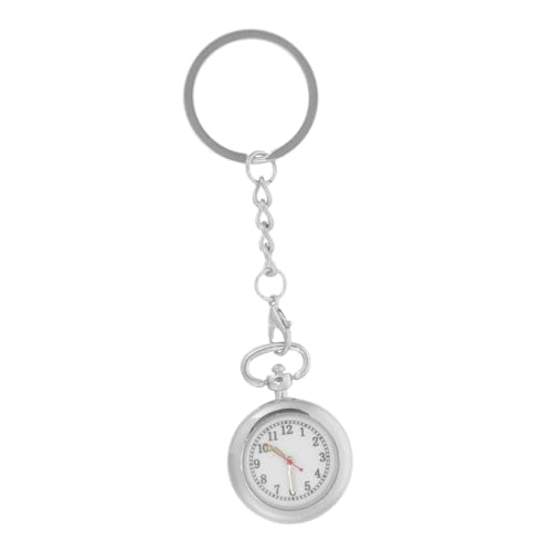 TOVINANNA Schwesternuhr Schlüsselanhänger Uhr für Pflegekräfte Taschenuhr mit Schlüsselring Praktische Hängeuhr für Krankenschwestern Stabile Langlebige Materialien Präzise Zeitmessung von TOVINANNA