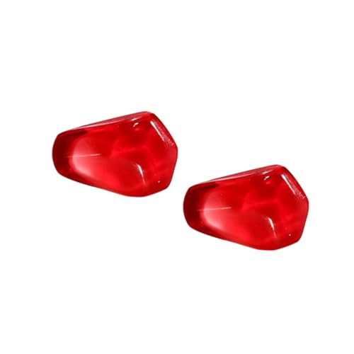 TOVINANNA Silber Ohrstecker Obstohrringe Rote Granatapfel Schmuck Damen Modische Ear Jewelry Fruchtförmige Ohrringe für Partys Valentinstag Geburtstag von TOVINANNA