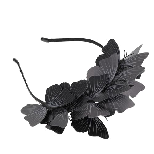 TOVINANNA Urlaubsdeko Schmetterlinge Kopfschmuck Stirnband Mädchen Cosplay Foto Requisite Haaraccessoire Für Hochzeit Strandparty von TOVINANNA
