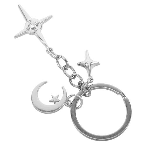 TOVINANNA Stern Schlüsselanhänger Eleganter Funkelnder Charms Anhänger für Handtasche Rucksack Geldbörse Modisches Zubehör Legierung für Stilvolle Frauen Männer von TOVINANNA