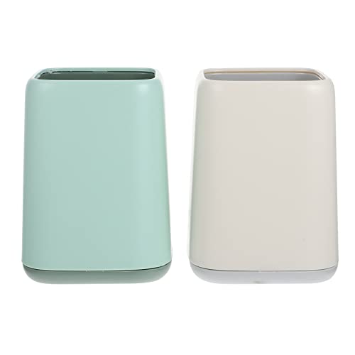 TOVINANNA 2stücke Make-up Pinsel Robuste Und Wasserdichte Aufbewahrungslösung Für Kosmetik Und Schreibwaren Praktischer Organizer Für Schminktisch Und Bürodekoration von TOVINANNA