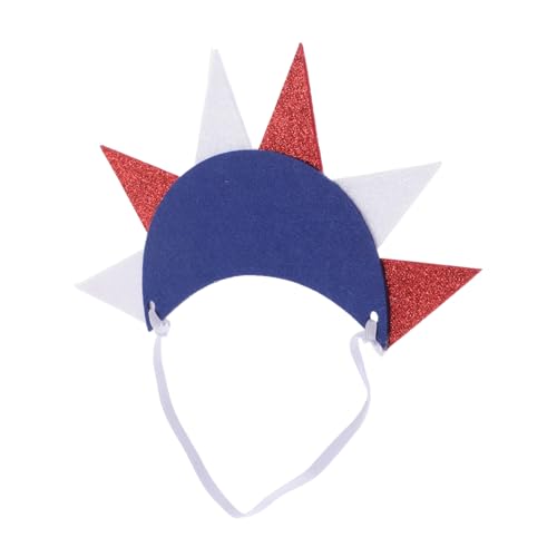 TOVINANNA Stirnband für Unabhängigkeitstag Patriotisches Accessoire mit Freiheitsstatue Design für Feierliche Anlässe für Nationale Feierlichkeiten von TOVINANNA