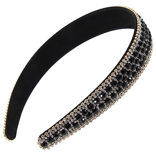 TOVINANNA Strass Stirnband Kristall Stirnbänder Für Frauen Glitzernde Stirnbänder Für Frauen Bling Stirnbänder Für Frauen Elegante Stirnbänder Für Frauen Flapper Accessoires Für Frauen von TOVINANNA