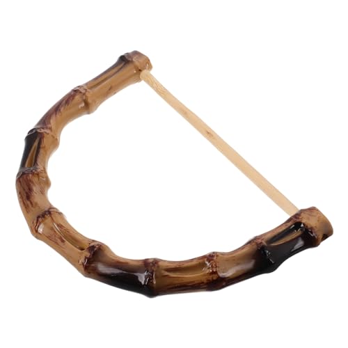 TOVINANNA Taschengriff aus Bambusimitat Geldbörse mit Ringgriff Handtaschengriffe für die Taschenherstellung Taschengriffe für Handtaschen Handtaschengriff in D-Form Acryl TOVINANNA Taschengriff aus Bambusimitat Geldbörse mit Ringgriff Handtaschengriffe für die Taschenherstellung Taschengriffe für Handtaschen Handtaschengriff in D-Form Acryl von TOVINANNA