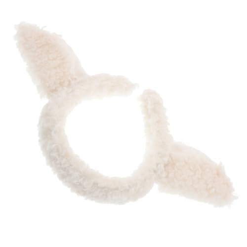 TOVINANNA Plüsch-haarreif Mit Lammohren Weiches Stirnband Für Dekoratives Tier-accessoire Süße Cartoon-ohr-form Geeignet Für Alltag Und Partys von TOVINANNA