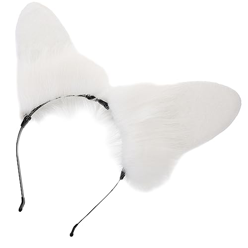 TOVINANNA Cosplay Hund Ohren Haarband Plüsch Faltbare Tierohren Für Leicht Und Für Kostümpartys Und Auftritte Süßes Design Für Einzigartigen Look von TOVINANNA