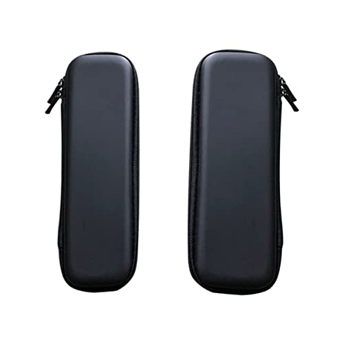 TOVINANNA 2stücke Make-up Pinsel Organizer Tasche Kosmetiktasche Schwarz Tragbare Pinsel-Aufbewahrungstasche Für Damen-Make-up-Werkzeuge Und Kleine Beauty-Artikel von TOVINANNA