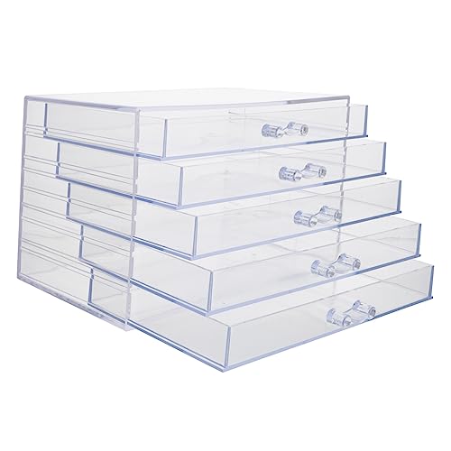 TOVINANNA Transparenter Acryl Nagelproduktbox Als Aufbewahrungsbox Für Nagelwerkzeugbehälter Mit Organizer-funktion Zur Ordnung Von Maniküre-werkzeugen Und Zubehörteilen von TOVINANNA