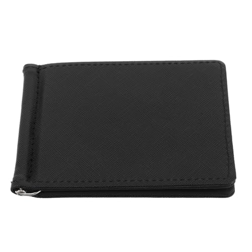 TOVINANNA Schmales Kartenetui Aus Pu-Material Für Herren Mit Reißverschluss Kleine Geldbörse Für Geschäftlichen Und Privaten Gebrauch Ultradünnes Portemonnaie Für Herren von TOVINANNA