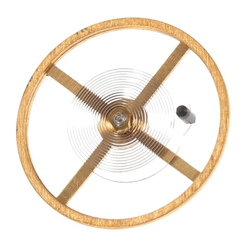 TOVINANNA Unruh aus Legiertem Material Verschleißfestes Kleines Ersatzteil für Herren Damenarmbanduhren Einfache Installation Langlebiges Reparaturzubehör für Präzise Uhrenbewegungen von TOVINANNA