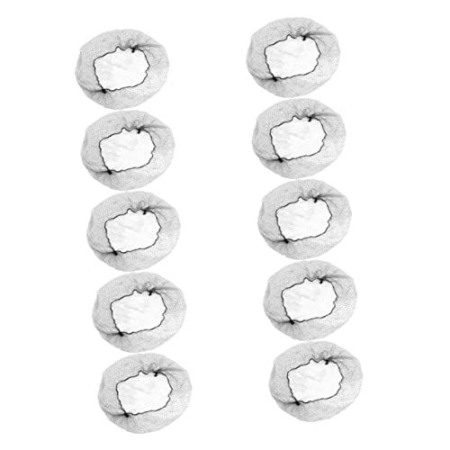 TOVINANNA Unsichtbare Haarnetze Elastisches Nylonnetz 100 Stück Haarnetz Für Frauen Und Männer Schwarz 10 Zoll Atmungsaktiv Und Leicht von TOVINANNA