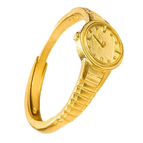 TOVINANNA Verstellbarer Damenring Metall Eleganter Schmuck für Finger für Besondere Anlässe Wie Geburtstage Hochzeiten Dekoration für Tag von TOVINANNA