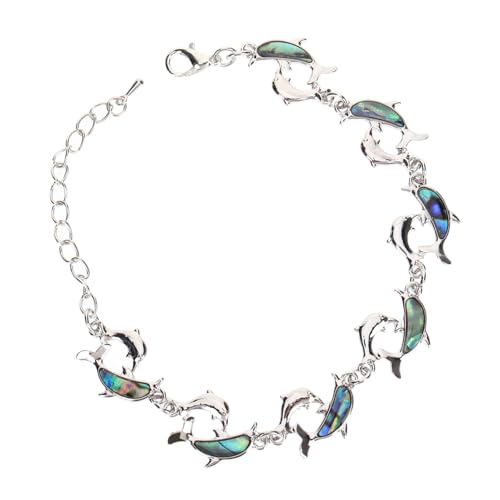 TOVINANNA Verstellbares Armband mit Delfin Ocean Schmuckstück für Damen Fußkettchen und Handgelenk Armband für Hochzeiten Partys und Alltag Leicht und Komfortabel Bedeutungsvolles Elegantes von TOVINANNA