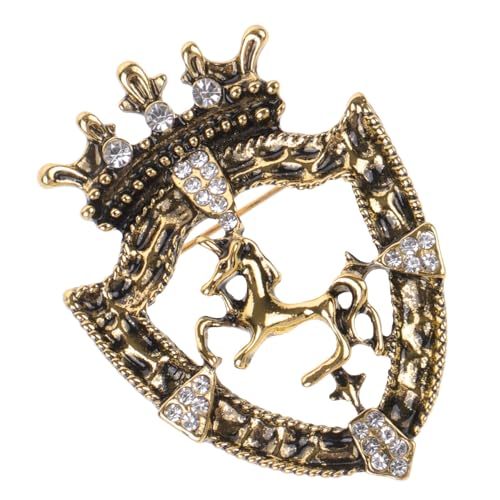 TOVINANNA Vintage Brosche Herren Anstecknadel Design Dekoratives Accessoire für Anzüge Eleganter Reversschmuck in Antikem Gold Leichter Pin für Hochzeit Party und Alltag TOVINANNA Vintage Brosche Herren Anstecknadel Design Dekoratives Accessoire für Anzüge Eleganter Reversschmuck in Antikem Gold Leichter Pin für Hochzeit Party und Alltag von TOVINANNA