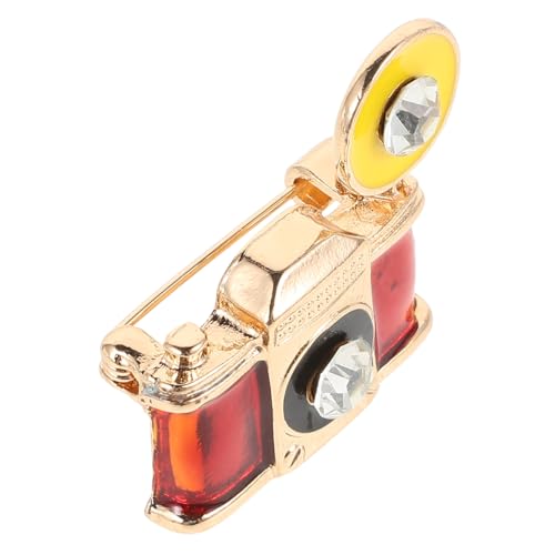 TOVINANNA Vintage Brosche mit Emaille Einzigartiges Design für Fotografie Enthusiasten Stilvolle Anstecknadel für Kleidung Taschen Hüte Zeitloses Accessoire für Männer Frauen von TOVINANNA