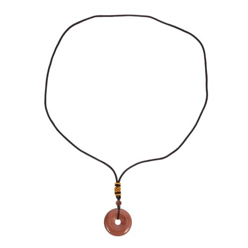 TOVINANNA Vintage Damen Kette mit Natürlichem Kristallanhänger Zarter Stein Schmuck Leichtes Elegantes Accessoire für Alltag und Auto Vielseitig Tragbar Sanfte Haptik Geschenk TOVINANNA Vintage Damen Kette mit Natürlichem Kristallanhänger Zarter Stein Schmuck Leichtes Elegantes Accessoire für Alltag und Auto Vielseitig Tragbar Sanfte Haptik Geschenk von TOVINANNA