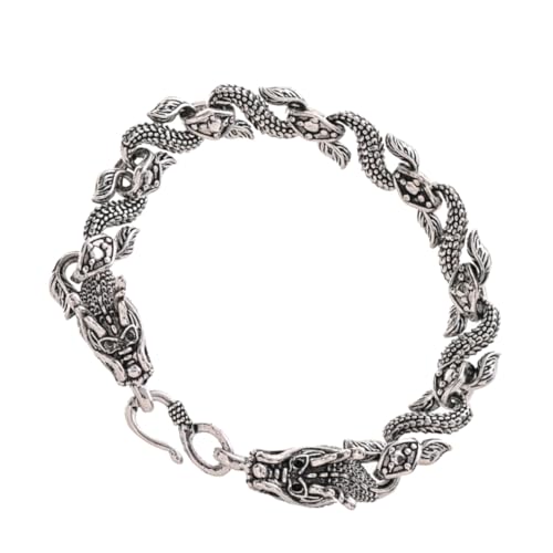 TOVINANNA Drachenarmband Für Männer Metallarmband Bettelarmband Herrenarmband Charms Armbänder Drachenarmband Für Männer von TOVINANNA