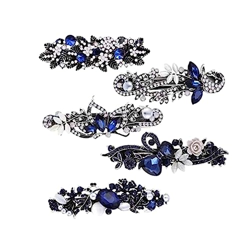 TOVINANNA 5stücke Teiliges Kristall Haarklammern Mit Blumen Design Vintage Frühlings Haarklammern Für Frauen Und Mädchen Für Hochzeiten Und Besondere Anlässe TOVINANNA 5stücke Teiliges Kristall Haarklammern Mit Blumen Design Vintage Frühlings Haarklammern Für Frauen Und Mädchen Für Hochzeiten Und Besondere Anlässe von TOVINANNA