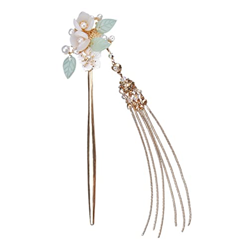 TOVINANNA Vintage Perl Haarnadel Mit Quasten Für Frauen Elegante Haarstäbchen Für Hochzeiten Partys Und Alltag Retro Haarschmuck Für Charmante Ausstrahlung von TOVINANNA