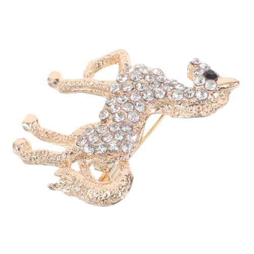TOVINANNA Pferdebrosche Mit Strasssteinen Sicherheitsnadel Aus Zinklegierung Dekorative Tierbrosche Für Damen Anstecknadel Für Kleidung Vintage-schmuck Ohne Branding von TOVINANNA