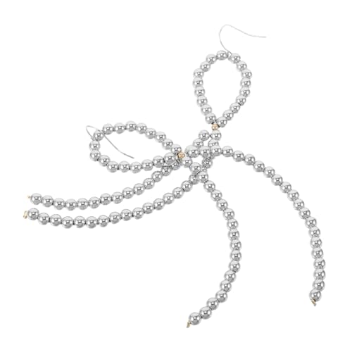 TOVINANNA Schleifenohrringe Für Damen Vintage-creolen-anhänger Mit Baumelnden Tropfenohrringen Weihnachtsschmuck Mit Schleife Brautschmuck Für Hochzeiten Und Abschlussbälle von TOVINANNA