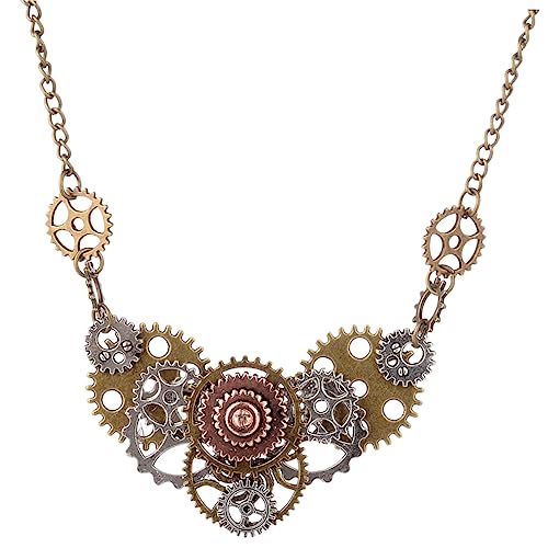 TOVINANNA Vintage Steampunk für Frauen Einzigartiger Gothic Anhänger für Partys und Besondere Anlässe Schmuck mit Klassischen Steampunk Elementen TOVINANNA Vintage Steampunk für Frauen Einzigartiger Gothic Anhänger für Partys und Besondere Anlässe Schmuck mit Klassischen Steampunk Elementen von TOVINANNA