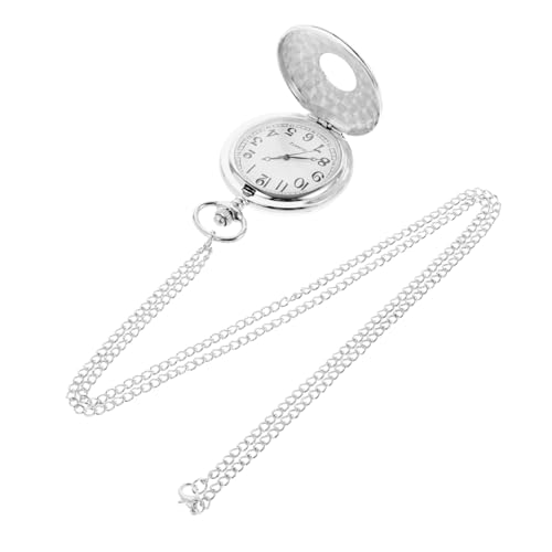 TOVINANNA Vintage Taschenuhr mit Kette für Herren Retro Quarzuhren mit Römischen Ziffern Stilvolle Robuste Designuhren für von TOVINANNA