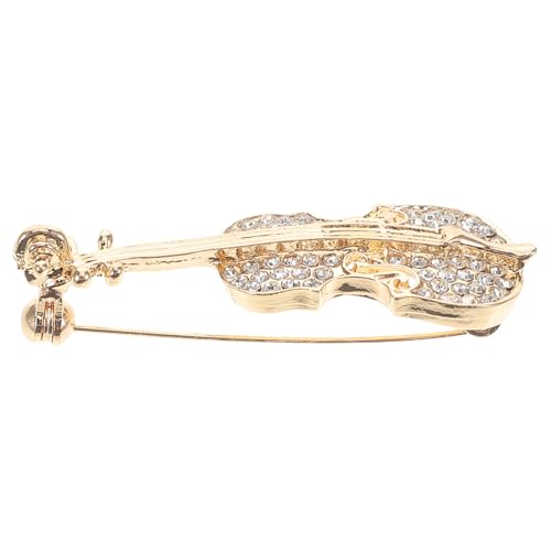 TOVINANNA Geigen-schlüsselanhänger Für Rucksack Gitarrenbrosche Musikinstrument-anstecknadel Vintage-stil Broschen-anstecknadeln Für Rucksäcke Instrumentenbrosche Musikbrosche von TOVINANNA