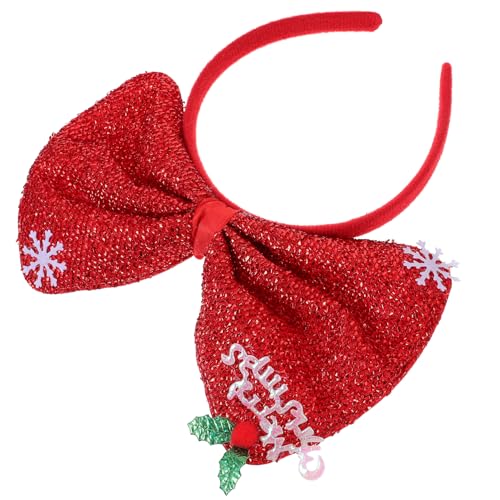 TOVINANNA Weihnachts-stirnband Mit Großem Schleifen-design Festliche Haaraccessoires Für Frauen Für Weihnachtsfeiern Und Kostüm-events Langlebig Und Praktisch Stilvolle Haardekoration von TOVINANNA