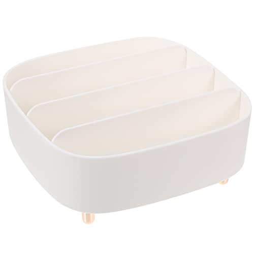 TOVINANNA Kosmetik Aufbewahrungsbox für Lidschattenpaletten Schreibtisch Make Up Organizer Unterteilter Kosmetik Organizer für Schminktisch und Büro Rutschfestes Design von TOVINANNA