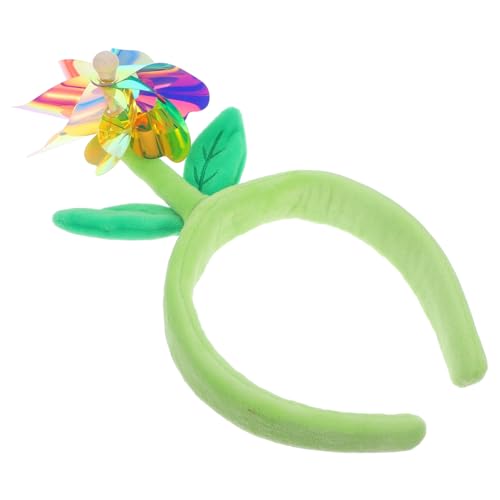 TOVINANNA Windmühlengras Stirnband Kreatives Stirnband Statement Stirnbänder Für Frauen Stirnband Für Den Winter Stirnband Für Party Hawaii Stirnband Stoff Stirnbänder Für Frauen von TOVINANNA