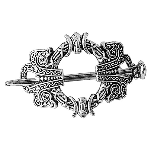 TOVINANNA Vintage Viking Haarspange Keltische Knotenhaarnadel Retro Haarschmuck Für Hochsteckfrisuren Geeignet Für Lange Und Lockige Haare Langlebiges Haardekorationszubehör von TOVINANNA